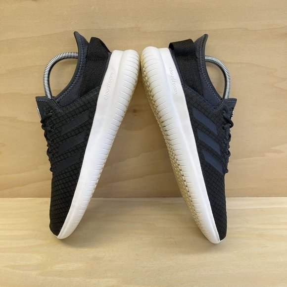 Adidas Womens Cloudfoam QT Flex DA9449 Black Running Shoes Snekers Size 9.5 - Picture 5 of 9